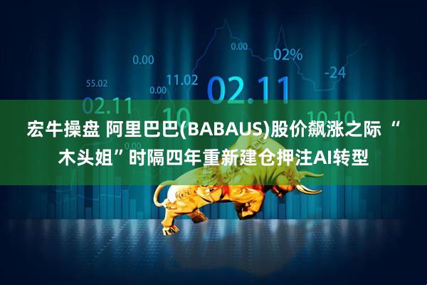 宏牛操盘 阿里巴巴(BABAUS)股价飙涨之际 “木头姐”时隔四年重新建仓押注AI转型